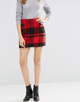 Thumbnail for your product : ASOS Mini Skirt In Tartan