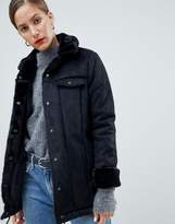 Thumbnail for your product : NATIVE YOUTH Premium Sherpa Drawstring Jacket