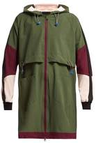 Thumbnail for your product : The Upside Saratoga Hooded Technical Jacket - Womens - Khaki Multi