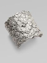 Thumbnail for your product : Buccellati Sterling Silver Vine Leaf Cuff Bracelet