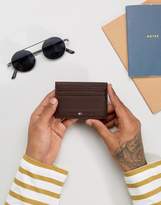Thumbnail for your product : Tommy Hilfiger Leather Card Holder In Brown