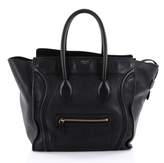 CÉLINE Luggage Handbag Smooth Leather Mini