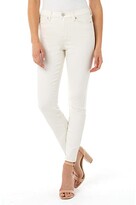 Thumbnail for your product : Liverpool Abby Ankle Skinny in Cream Tan