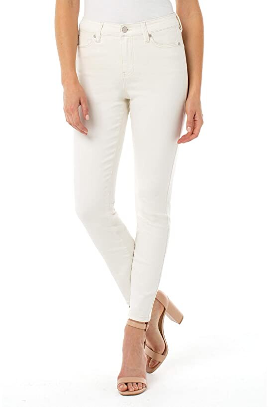 cream color skinny jeans