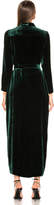 Thumbnail for your product : L'Agence Reliah Long Sleeve Wrap Dress in Forest Green | FWRD