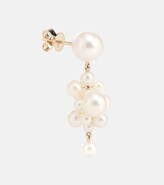 Thumbnail for your product : Sophie Bille Brahe Botticelli 14kt gold earrings with pearls