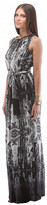 Thumbnail for your product : Cynthia Vincent Sleeveless Tie Back Maxi