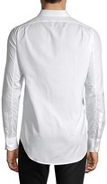 Thumbnail for your product : Alexander McQueen Long-Sleeve Pleated Front Shirt
