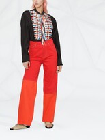 Thumbnail for your product : Forte Forte Woven-Bib Long-Sleeved Shirt