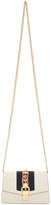 Thumbnail for your product : Gucci White Super Mini Sylvie Chain Bag
