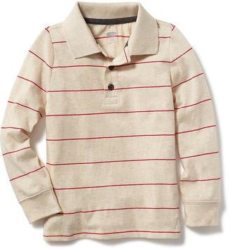 Old Navy Striped Jersey Polo for Toddler Boys