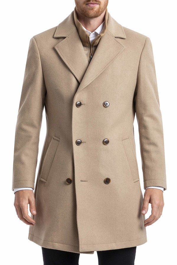 chaps wool coat