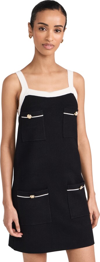 ENGLISH FACTORY Knit Mini Dress With Pockets