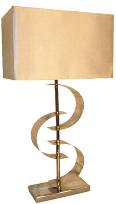 dv Lighting Stainless Steel Curl Table Lamp