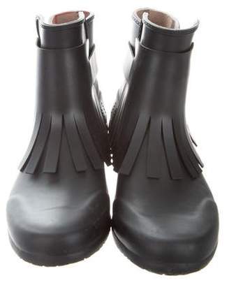 Burberry Rubber Ankle Booties