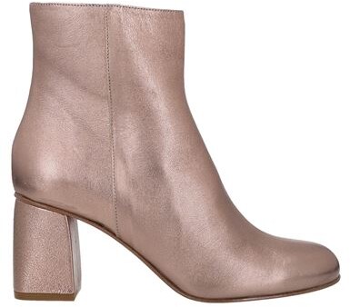 rose colored booties