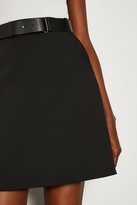 Thumbnail for your product : Karen Millen Forever Belted A-Line Skirt