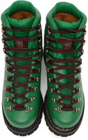 Thumbnail for your product : Gucci Green The North Face Edition Lace-Up Boots