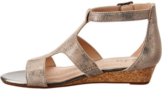 Clarks Abigail Lily Suede Wedge Sandal