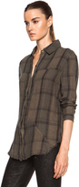 Thumbnail for your product : RtA Industrial Button Up Linen Top