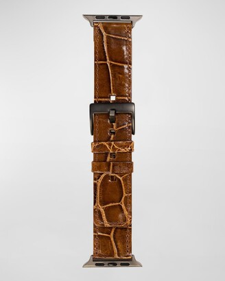 Abas Classic Alligator Apple Watch Band