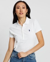 Thumbnail for your product : Polo Ralph Lauren Skinny Fit Stretch Mesh Polo