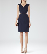 Thumbnail for your product : Reiss Topaz Dress V-NECK FITTED DRESS