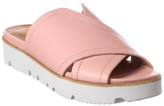 Gentle Souls by Kenneth Cole Lavern X-Band Leather Sandal - ShopStyle