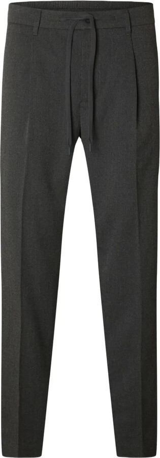 Selected Drawstring Pleated Trousers
