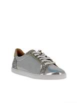 Thumbnail for your product : Christian Louboutin Silver Leather Sneakers