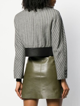 Valentino Pre-Owned 1980's Belted Cropped Jacket