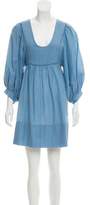 Thumbnail for your product : Chloé Long Sleeve Mini Dress