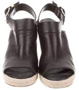 Thumbnail for your product : Balenciaga Leather Slingback Wedges