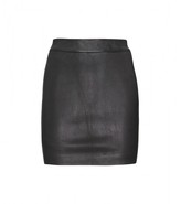 Thumbnail for your product : Alexander Wang T by STRETCH-LEATHER SKIRT