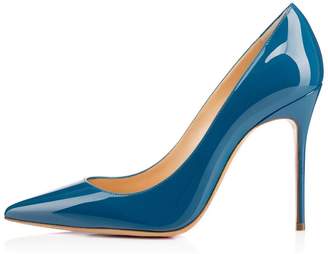 Sammitop Women's High Heel Pumps Stiletto Dress Shoes with 4 Inch Heels US8