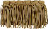 Thumbnail for your product : Gerard Darel fringed suede clutch bag