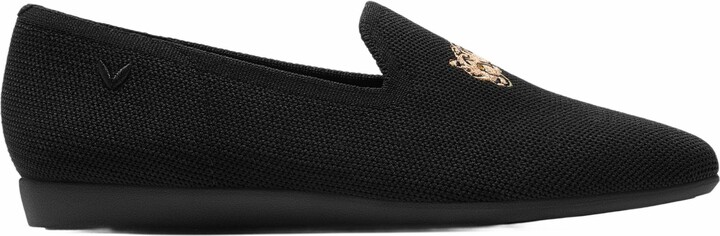 VIVAIA Water-Repellent Square-Toe Loafers