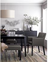 Thumbnail for your product : Crate & Barrel Lowe Chocolate Leather Arm Chair