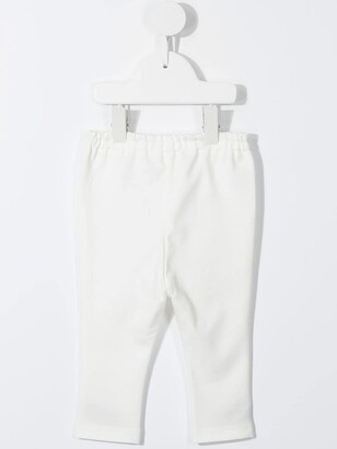 Familiar Embroidered Elasticated Trousers