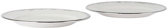 Stories of Italy Silver Eclipse Plain Plate Set
