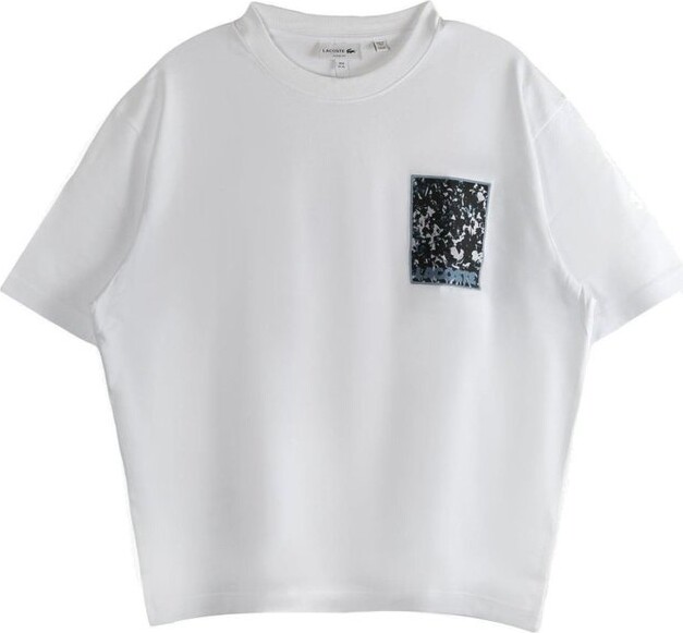 Lacoste Loose Fit Thick Jersey T-Shirt