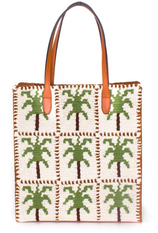 Crochet Tote Bag | Shop the world's largest collection of fashion 
