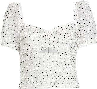 Polka Dots Crop Tops | Shop the world's largest collection of 