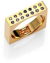 Thumbnail for your product : Kelly Wearstler Balla Perforated Square Ring