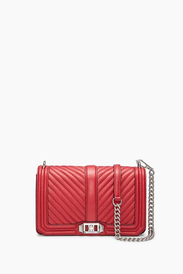 Rebecca Minkoff Chevron Quilted Love Crossbody ShopStyle Shoulder Bags