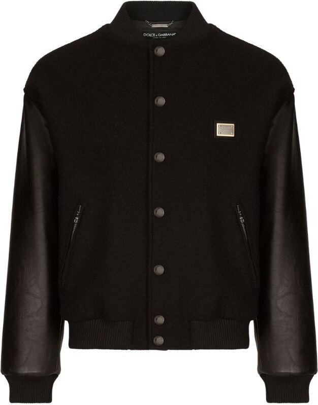 Dolce & Gabbana Wool Varsity Jacket ShopStyle