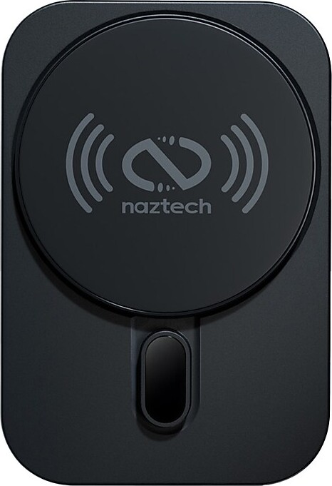 Naztech MagLock MagSafe Charging Qi v2.0 Vent Car Mount, 15W, Black (16125)