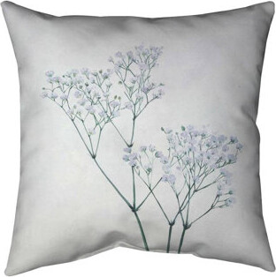 Begin Edition International Inc. Baby's Indoor / Outdoor Floral Square Throw Pillow Cover