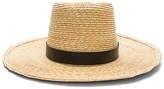 Thumbnail for your product : Janessa Leone Ruth Boater Hat