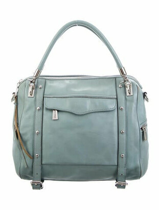 Rebecca Minkoff Leather Handle Bag Blue
